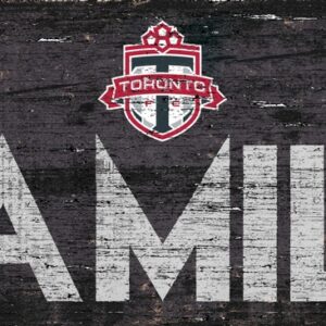 Toronto FC Sign Wood 12x6 Family Design