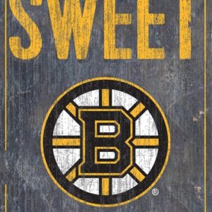Boston Bruins Sign Wood 6x12 Home Sweet Home Design
