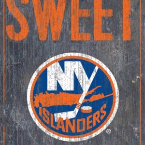 New York Islanders Sign Wood 6x12 Home Sweet Home Design