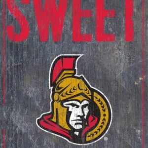 Ottawa Senators Sign Wood 6x12 Home Sweet Home Design