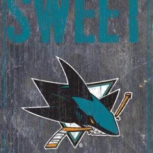 San Jose Sharks Sign Wood 6x12 Home Sweet Home Design