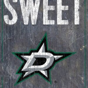Dallas Stars Sign Wood 6x12 Home Sweet Home Design