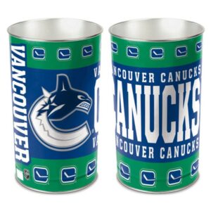 Vancouver Canucks Wastebasket 15 Inch