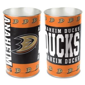 Anaheim Ducks Wastebasket 15 Inch -