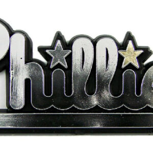 Philadelphia Phillies Auto Emblem - Silver