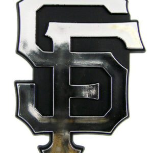 San Francisco Giants Auto Emblem - Silver