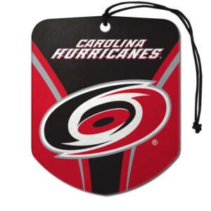 Carolina Hurricanes Air Freshener Shield Design 2 Pack