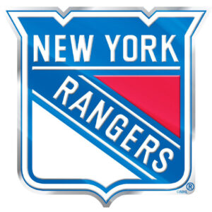 New York Rangers Auto Emblem - Color