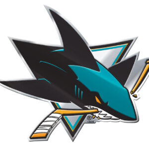 San Jose Sharks Auto Emblem - Color