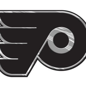 Philadephia Flyers Auto Emblem - Silver
