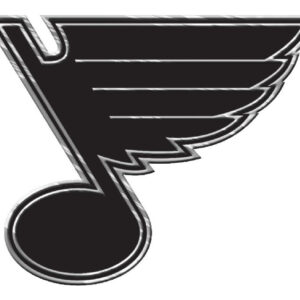 St. Louis Blues Auto Emblem - Silver