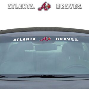 Atlanta Braves Decal 35x4 Windshield