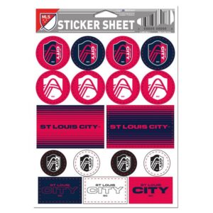 St. Louis City SC Decal Sheet 5x7 Vinyl