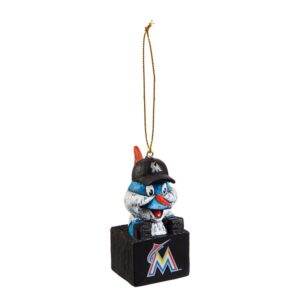 Miami Marlins Ornament Tiki Design