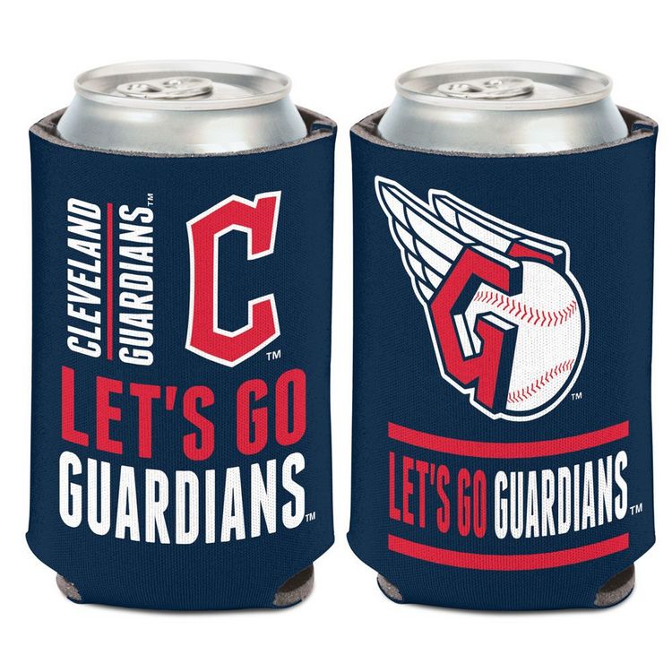 Cleveland Guardians Can Cooler Slogan Design