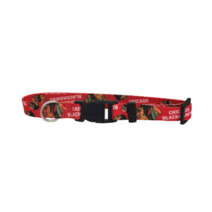 Chicago Blackhawks Pet Collar Size M
