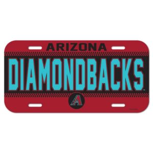 Arizona Diamondbacks License Plate Plastic