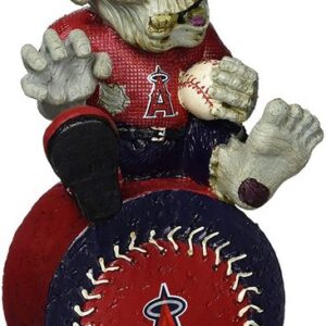 Los Angeles Angels Zombie Figurine - On Logo CO