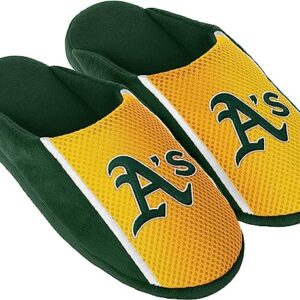 Oakland Athletics Slipper - Men Big Logo - (1 Pair) - S