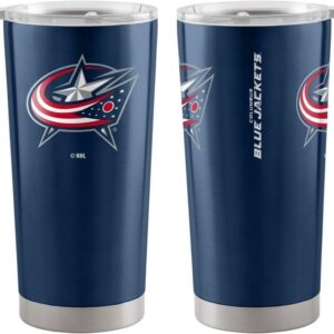 Columbus Blue Jackets Travel Tumbler 20oz Ultra Blue