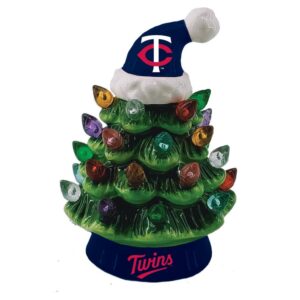 Minnesota Twins Christmas Tree 4 Inch LED Tabletop