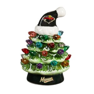 Minnesota Wild Christmas Tree 4 Inch LED Tabletop