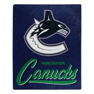Vancouver Canucks Blanket 50x60 Raschel Signature Design
