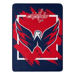 Washington Capitals Blanket 50x60 Fleece Campaign Design