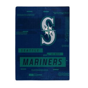Seattle Mariners Blanket 60x80 Raschel Digitize Design