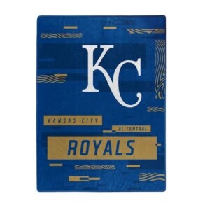 Kansas City Royals Blanket 60x80 Raschel Digitize Design
