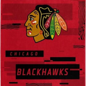 Chicago Blackhawks Blanket 60x80 Raschel Digitize Design