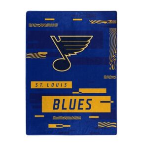 St. Louis Blues Blanket 60x80 Raschel Digitize Design