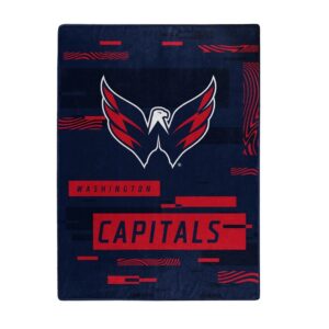 Washington Capitals Blanket 60x80 Raschel Digitize Design