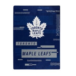 Toronto Maple Leafs Blanket 60x80 Raschel Digitize Design
