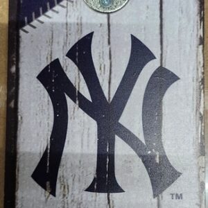New York Yankees Sign Wood 5x11 Bottle Opener Alternate