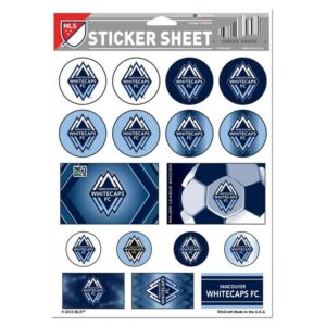 Vancounver Whitecaps Decal Sheet 5x7 Vinyl