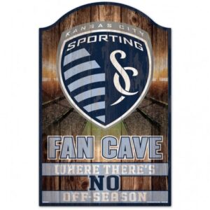 Sporting Kansas City Sign 11x17 Wood Fan Cave Design