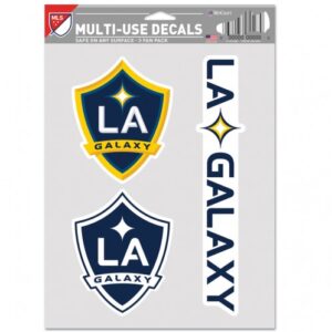 Los Angeles Galaxy Decal Multi Use Fan 3 Pack