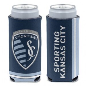 Sporting Kansas City Can Cooler Slim Can Design