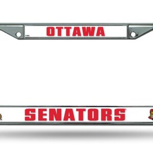 Ottawa Senators License Plate Frame Chrome