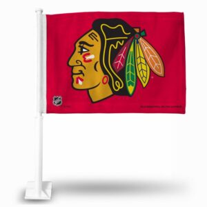 Chicago Blackhawks Flag Car
