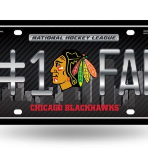 Chicago Blackhawks License Plate #1 Fan