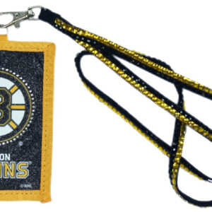 Boston Bruins Wallet Beaded Lanyard Style