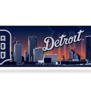 Detroit Tigers Decal Bumper Sticker Glitter