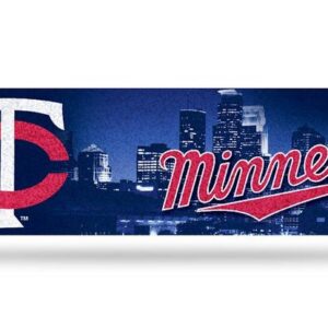 Minnesota Twins Decal Bumper Sticker Glitter