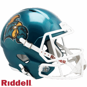 Coastal Carolina Chanticleers Helmet Riddell Replica Full Size Speed Style Teal