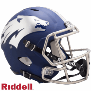 Nevada Wolf Pack Helmet Riddell Replica Full Size Speed Style