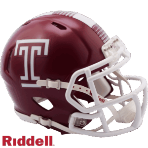 Temple Owls Helmet Riddell Replica Mini Speed Style