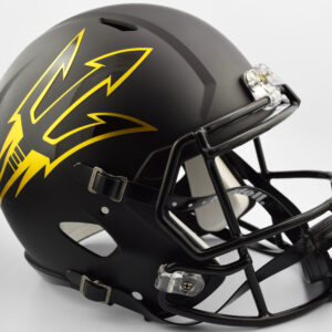 Arizona State Sun Devils Helmet Riddell Replica Full Size Speed Style Satin Black