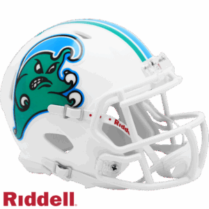 Tulane Green Wave Helmet Riddell Replica Mini Speed Style